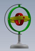 gyroscope mechanism 3D Model (SOLIDWORKS) | Concept Design | CAD File