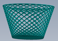 Net wascket 3D Model (SOLIDWORKS) | Concept Design | CAD File