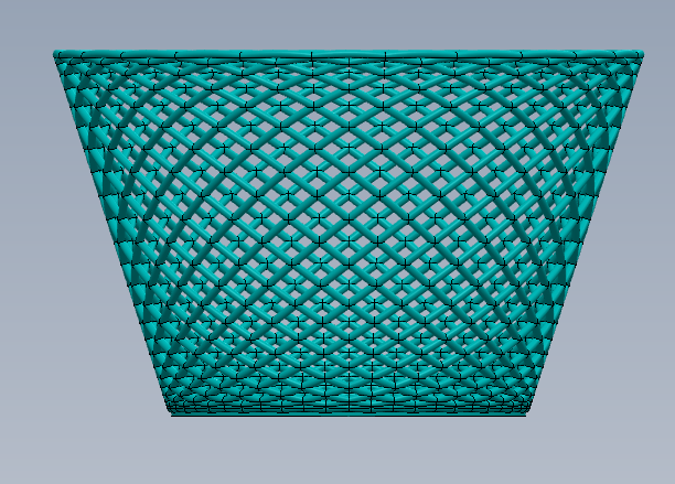 Net wascket 3D Model (SOLIDWORKS) | Concept Design | CAD File